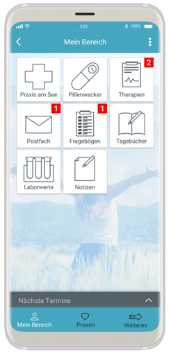 Die App zur ambulanten Infusionstherapie 